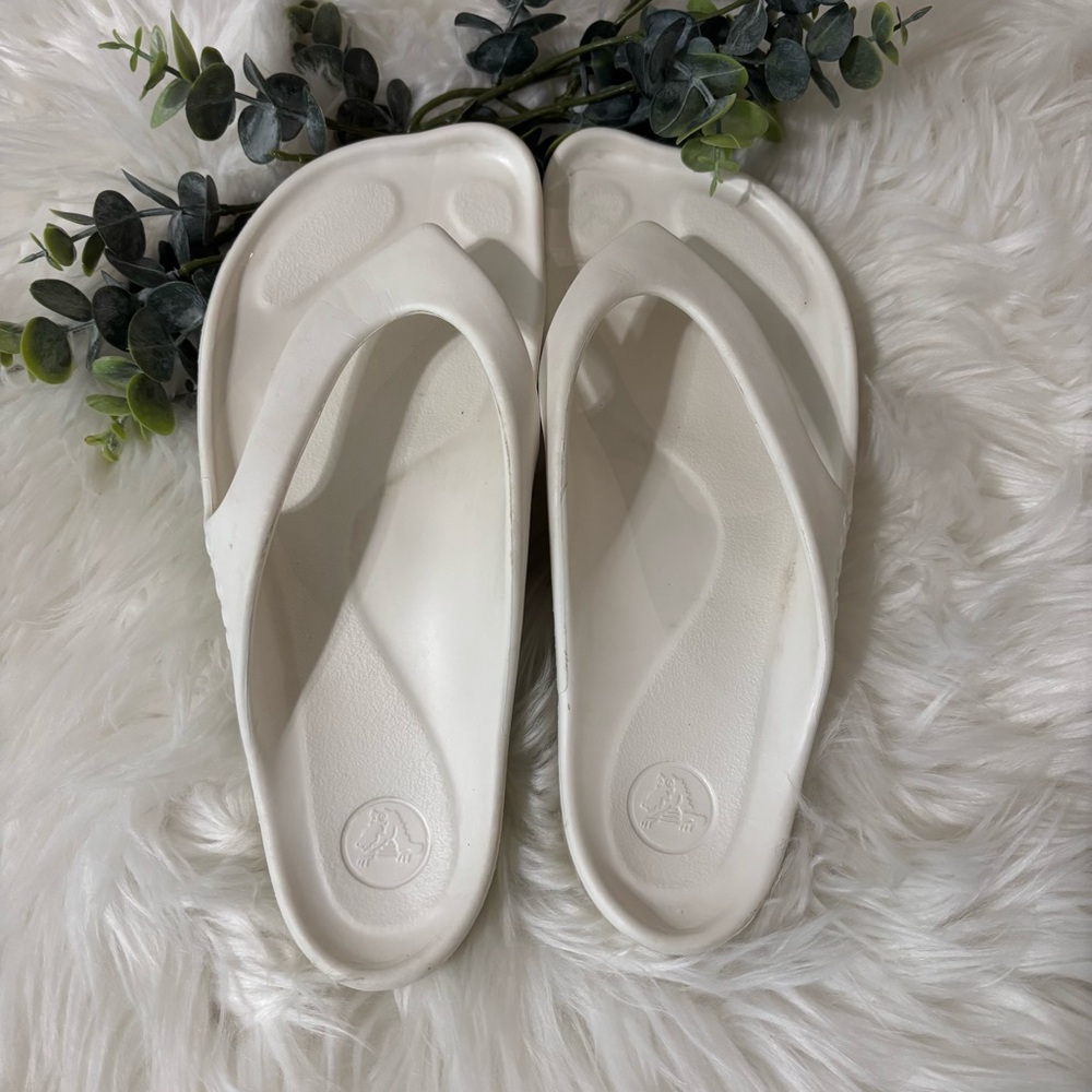 CROCS TOE PIST FLIP FLOP/SANDALS ABF FLIC - Picture 3 of 6